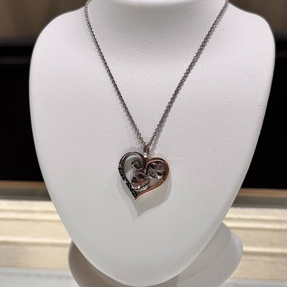 Disney Nightmare Before Christmas Jack & Sally Skeleton Pendant - Picture 1 of 1